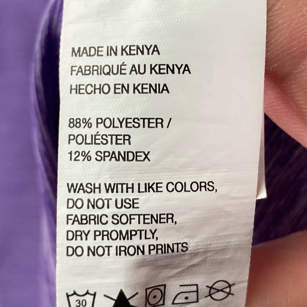 IZOD Golf Polo Shirt Mens 4XL Purple Stretch Short Sleeve - Picture 7 of 10